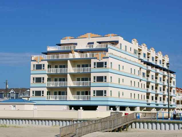 450 East Nashville Wildwood Crest - The Royal Beach - Beachfront location with oceanfront pool and ocean views from the home! If location is everything this unit has it all! Three bedroom, two bath home offers a full kitchen with range, fridge, icemaker, dishwasher, microwave, toaster and coffeemaker. Sleeps 9; king, queen, full/twin bunk, and queen sleep sofa. Amenities include: pool, grill, elevator, 2 car off street parking, central a/c, washer/dryer, and ocean views! 
