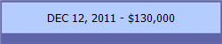 DEC 12, 2011 - $130,000